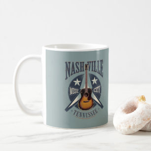 Nashville, TN - Music City USA Kaffemugg