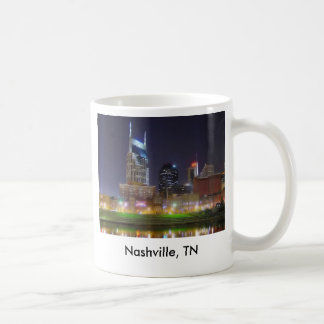 Nashville TN-musikstad USA Kaffemugg