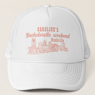 Nashville Toile Möhippa Coral Rosa Keps