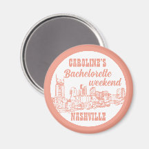 Nashville Toile Möhippa Coral Rosa på Vit