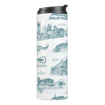 Nashville Toile Twilight på vit