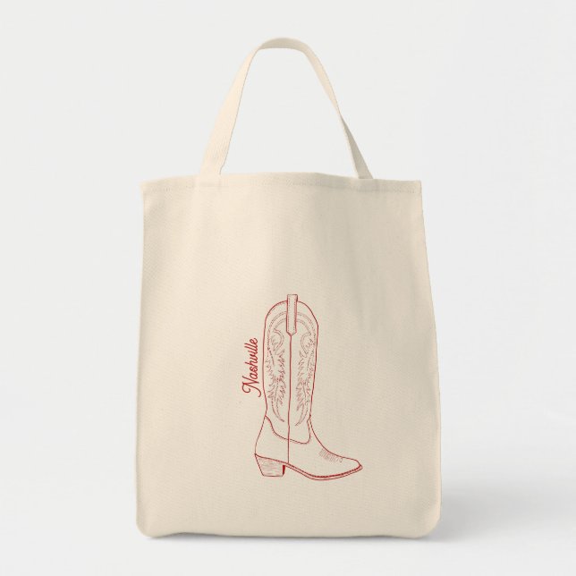 Nashville Tote Bag Tygkasse (Framsidan)