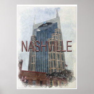 Nashville Vintage affisch