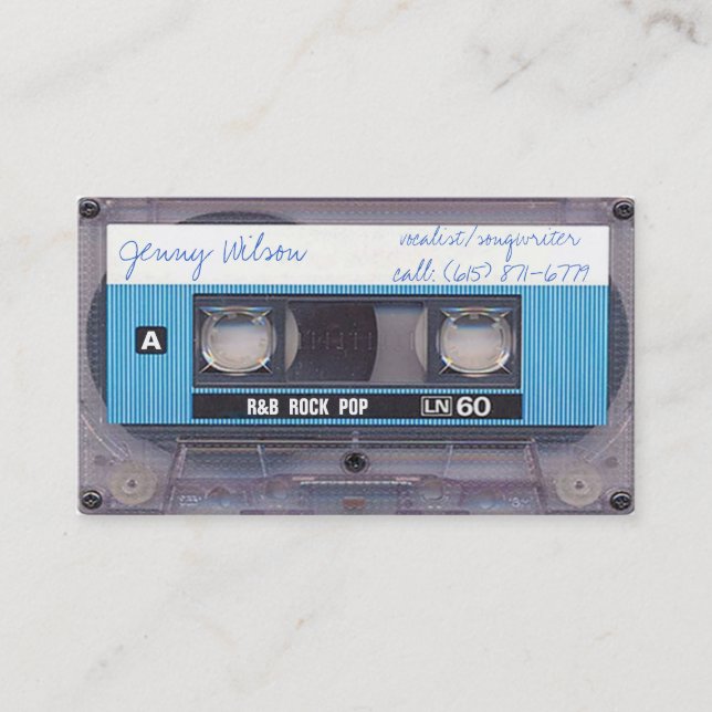 Nashville Visitkort (Framsida)