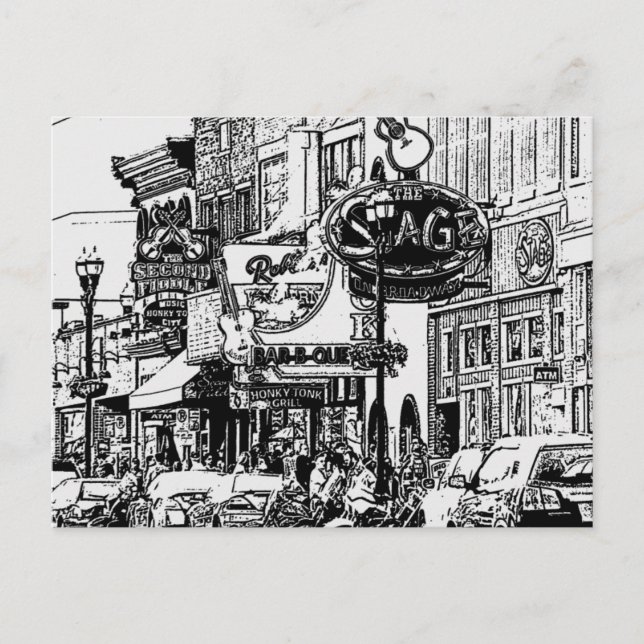 Nashville vykort (Framsida)