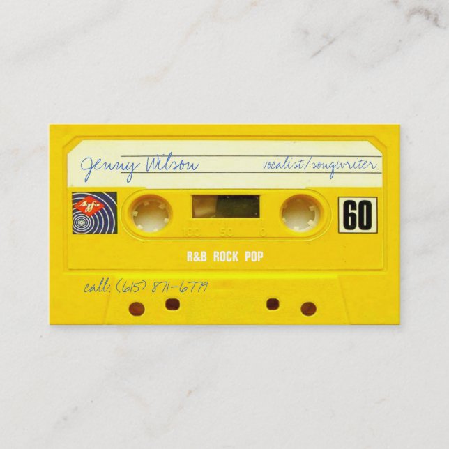 Nashville x visitkort (Framsida)