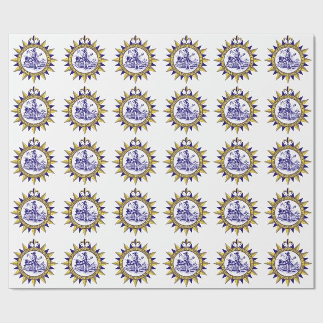 Nashvilles försegling (Tennessee) Presentpapper (Platt)