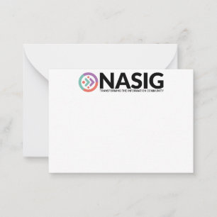 NASIG-kort 2.5 x 3.5 Anteckningskort