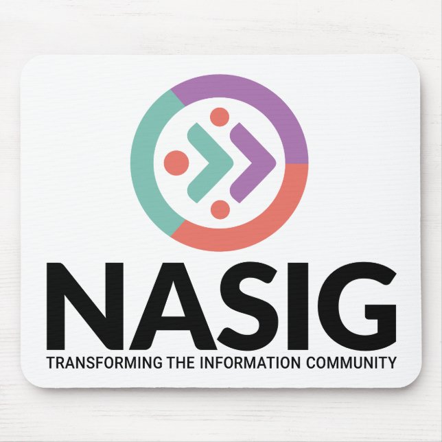 NASIG-logotyp vit Musmatta (Framsidan)