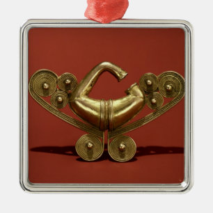 Näsprydnad, Tairona kultur Julgransprydnad Metall