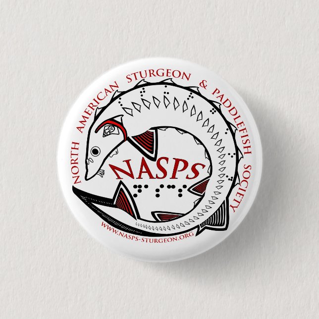 NASPS-logotypKnäppas-Vit Knapp (Framsida)