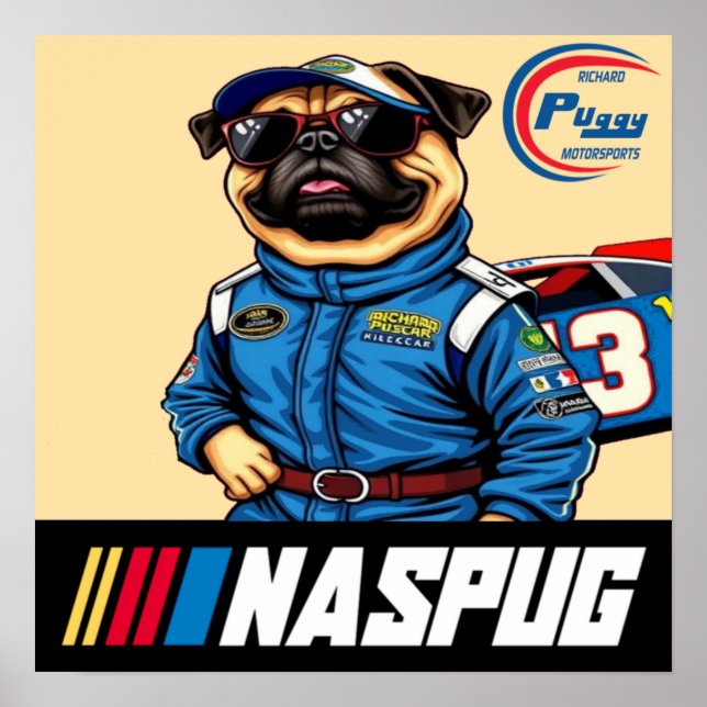 NASPUG Richard Puggy Poster (Framsidan)