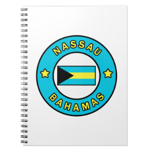 Nassau Bahamas Anteckningsbok