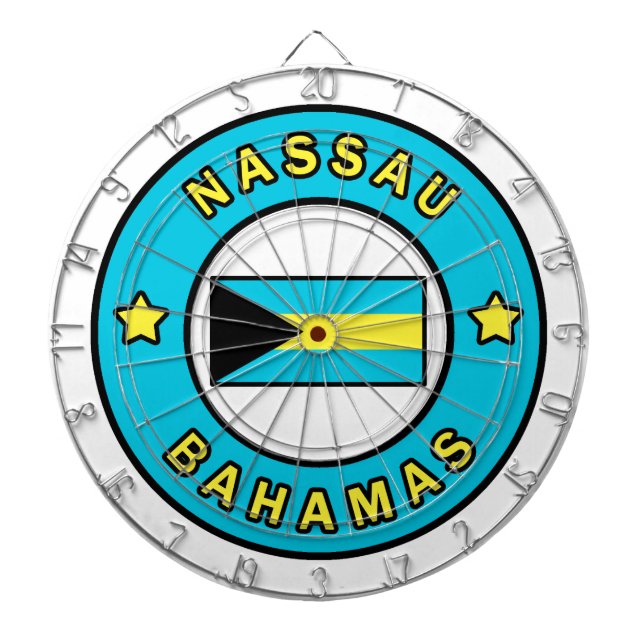 Nassau Bahamas Darttavla (Framsidan)