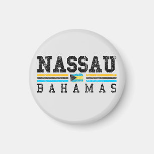 Nassau Bahamas Flagga Magnet Vacation Cruise 242