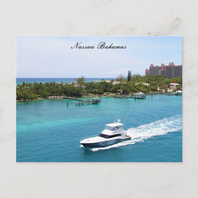 Nassau Bahamas Fotografering  Vykort (Framsida)