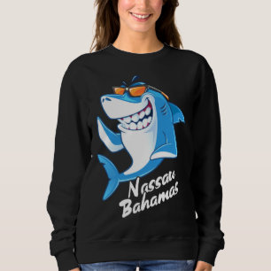 Nassau Bahamas Hajvakanssouvenir T Shirt