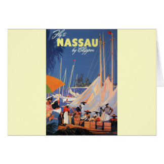 Nassau Bahamas Hälsningskort
