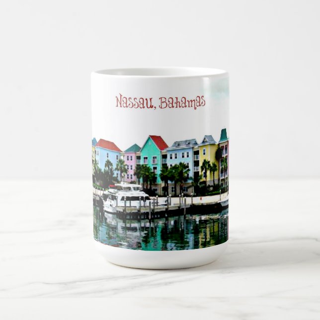 Nassau Bahamas Kaffemugg (Center)