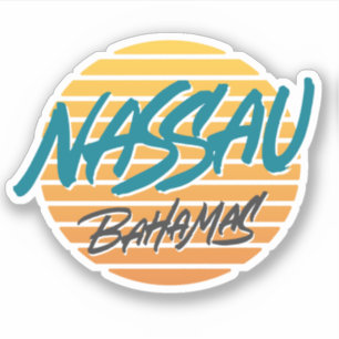 Nassau Bahamas Klistermärken