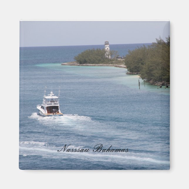 Nassau Bahamas, Magnet, Fotografi, Fyr Magnet (Framsidan)
