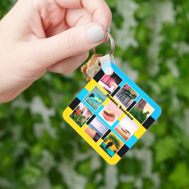 Nassau, Bahamas Nyckelring (Hand)