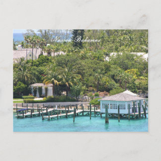Nassau Bahamas of the Caribbean, Postcard Vykort
