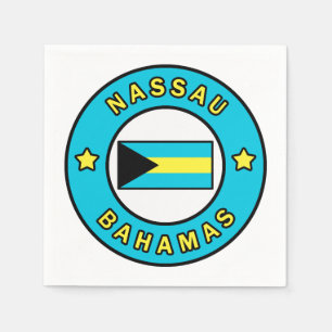Nassau Bahamas Pappersservett