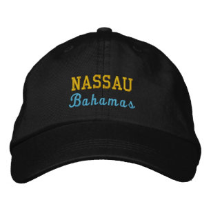 Nassau, Bahamas Personlig Justerbar Hatt Broderad Keps
