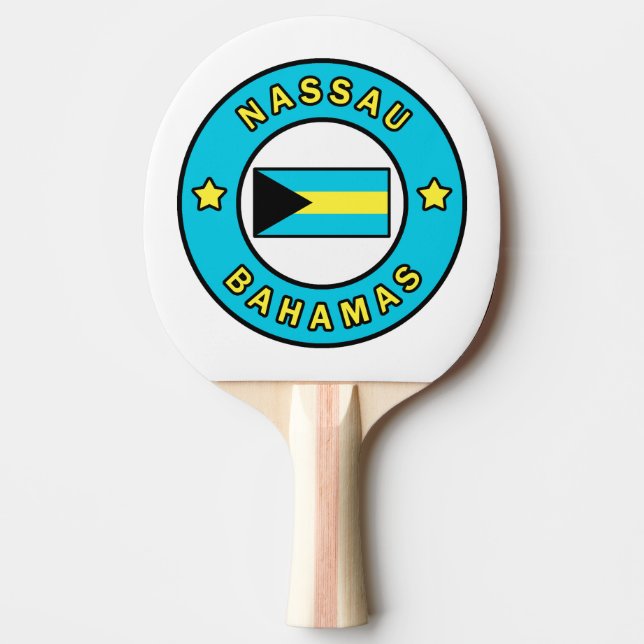 Nassau Bahamas Pingisracket (Framsidan)