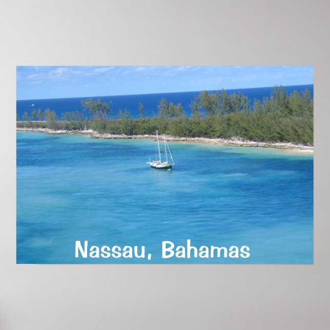 Nassau, Bahamas Poster (Framsidan)