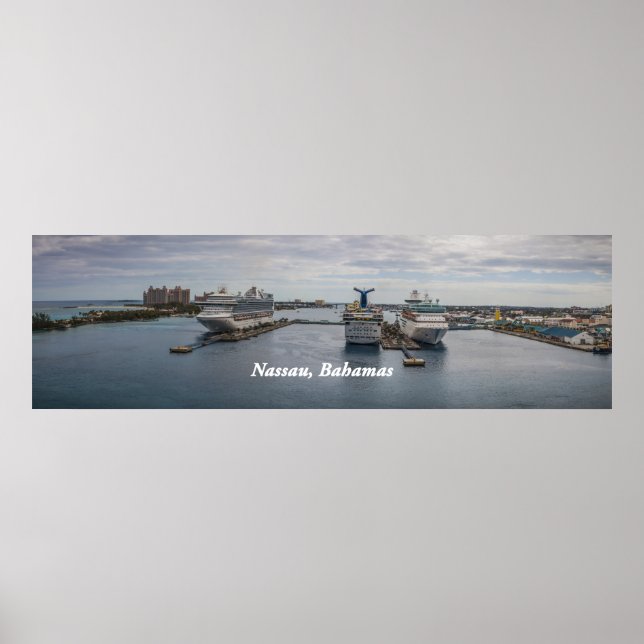 Nassau, Bahamas Poster (Framsidan)