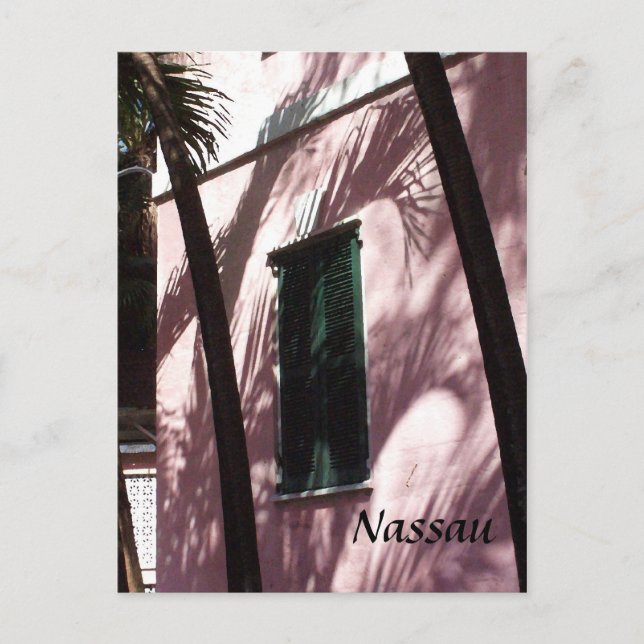 Nassau, Bahamas-postkort Vykort (Framsida)