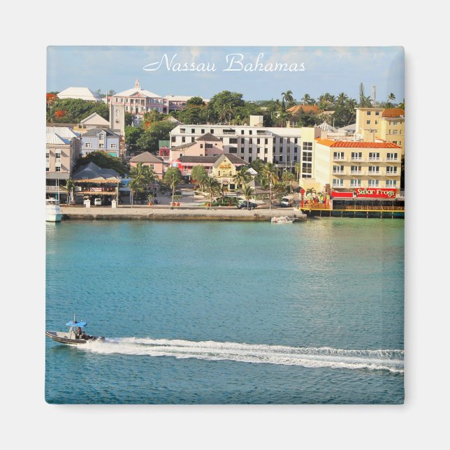 Nassau Bahamas, Stadsfoto, senor Frogs Magnet (Framsidan)