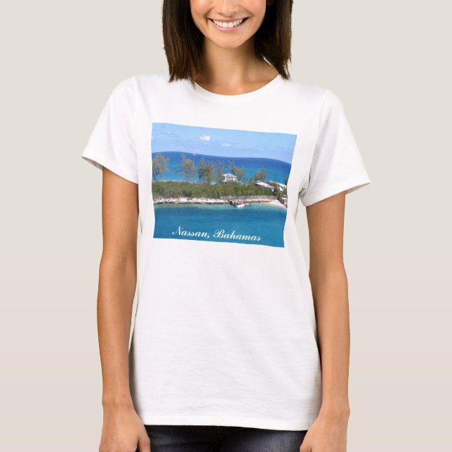 Nassau Bahamas T-shirt (Framsida)