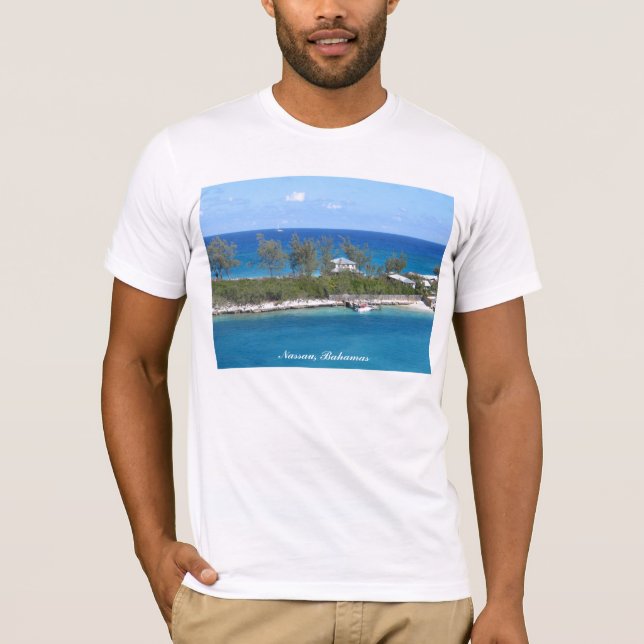 Nassau Bahamas T-shirt (Framsida)