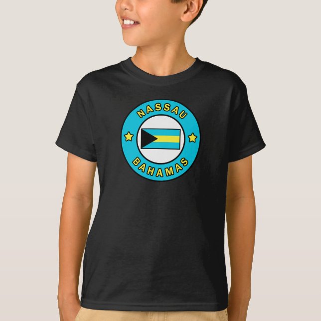 Nassau Bahamas T Shirt (Framsida)