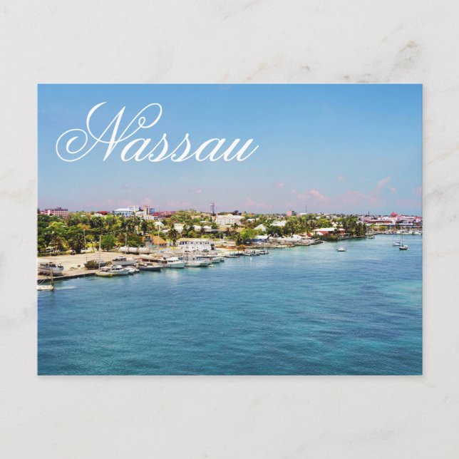 Nassau, Bahamas Vykort (Framsida)