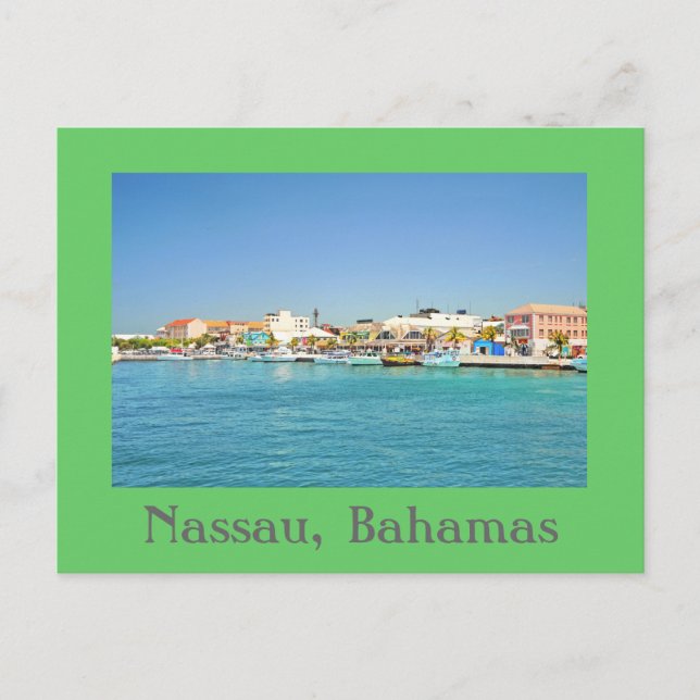 Nassau, Bahamas Vykort (Framsida)