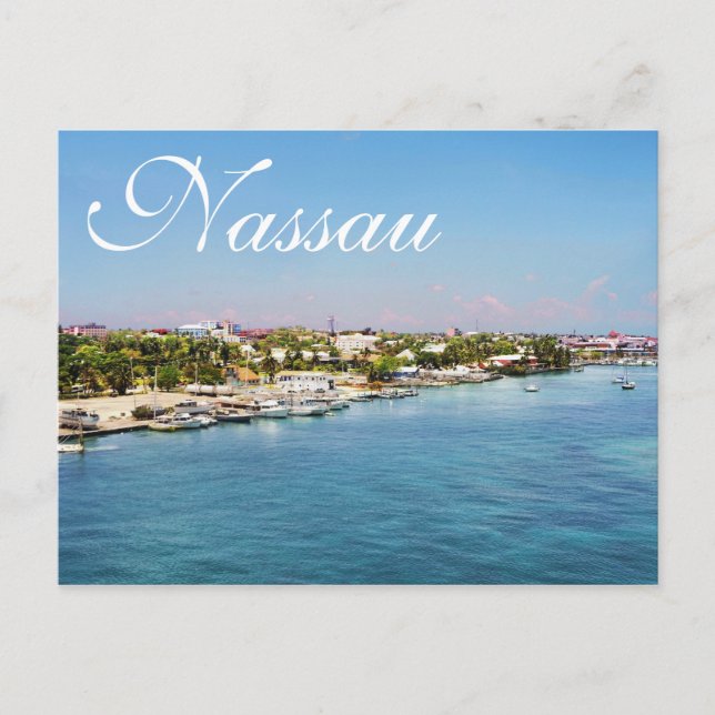 Nassau, Bahamas Vykort (Framsida)