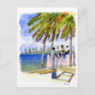 Nassau Beach-vykort Vykort