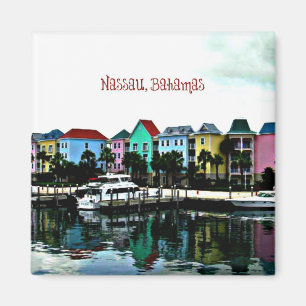 Nassau, foto av Bahamas Magnet