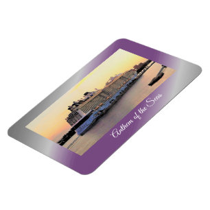 Nassau hamngryning med kryssningfrakten magnet