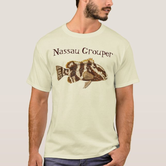 Nassau havsaborre t-shirt (Framsida)