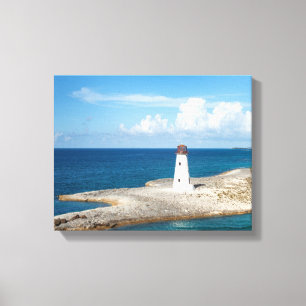 Nassau Lighthouse Bahamas Canvastryck
