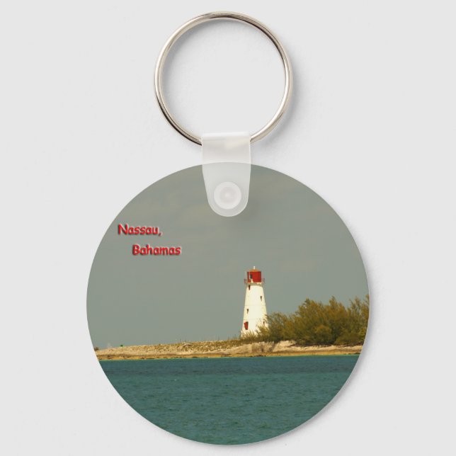 Nassau Lighthouse Nyckelring (Framsida)