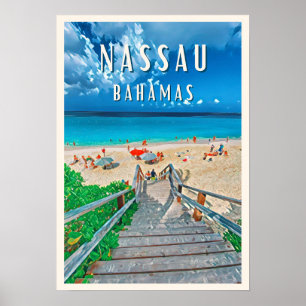 Nassau: L'île paradisiaque des Bahamas Poster