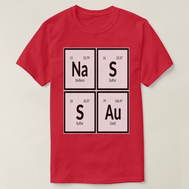Nassau of Inslag T Shirt (Design framsida)