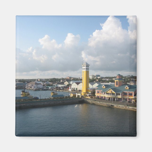 Nassau-port Magnet (Framsidan)