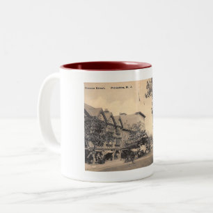 Nassau St., Princeton som är ny - jerseyvintage Två-Tonad Mugg